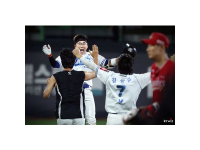 KT 위즈 끝내기 승리로 2연승 달성