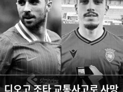 디오고 조타 교통사고로 사망 스페인 축구계 충격