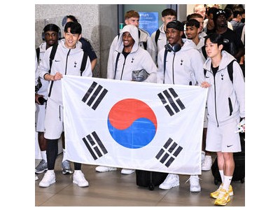 토트넘 홋스퍼 한국에 와서 쿠팡플레이 시리즈 준비 중