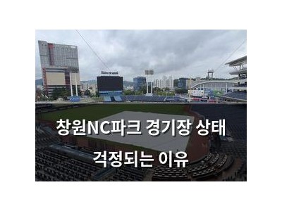 창원NC파크 경기장 상태 걱정되는 이유